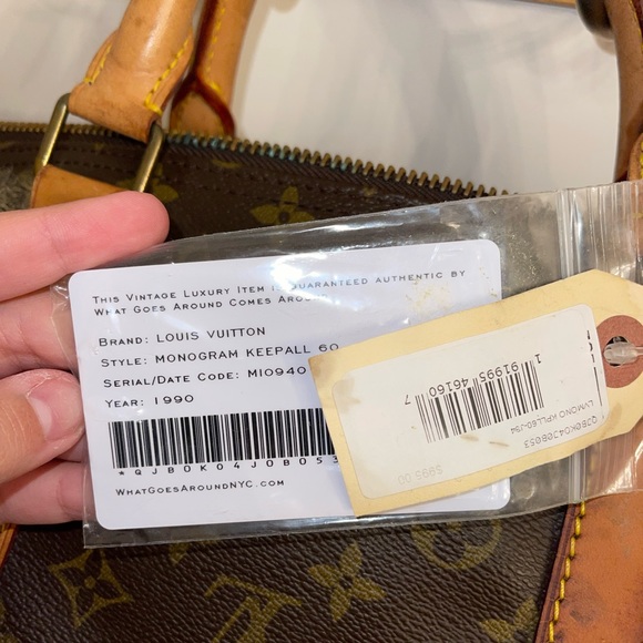 LOUIS VUITTON KEEPALL Monogram 60 - Picture 3 of 6